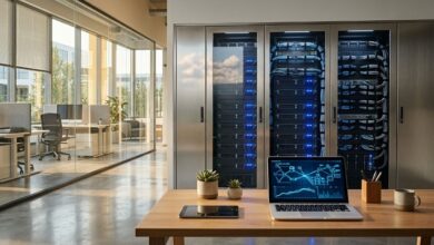 IT-Infrastruktur auslagern.